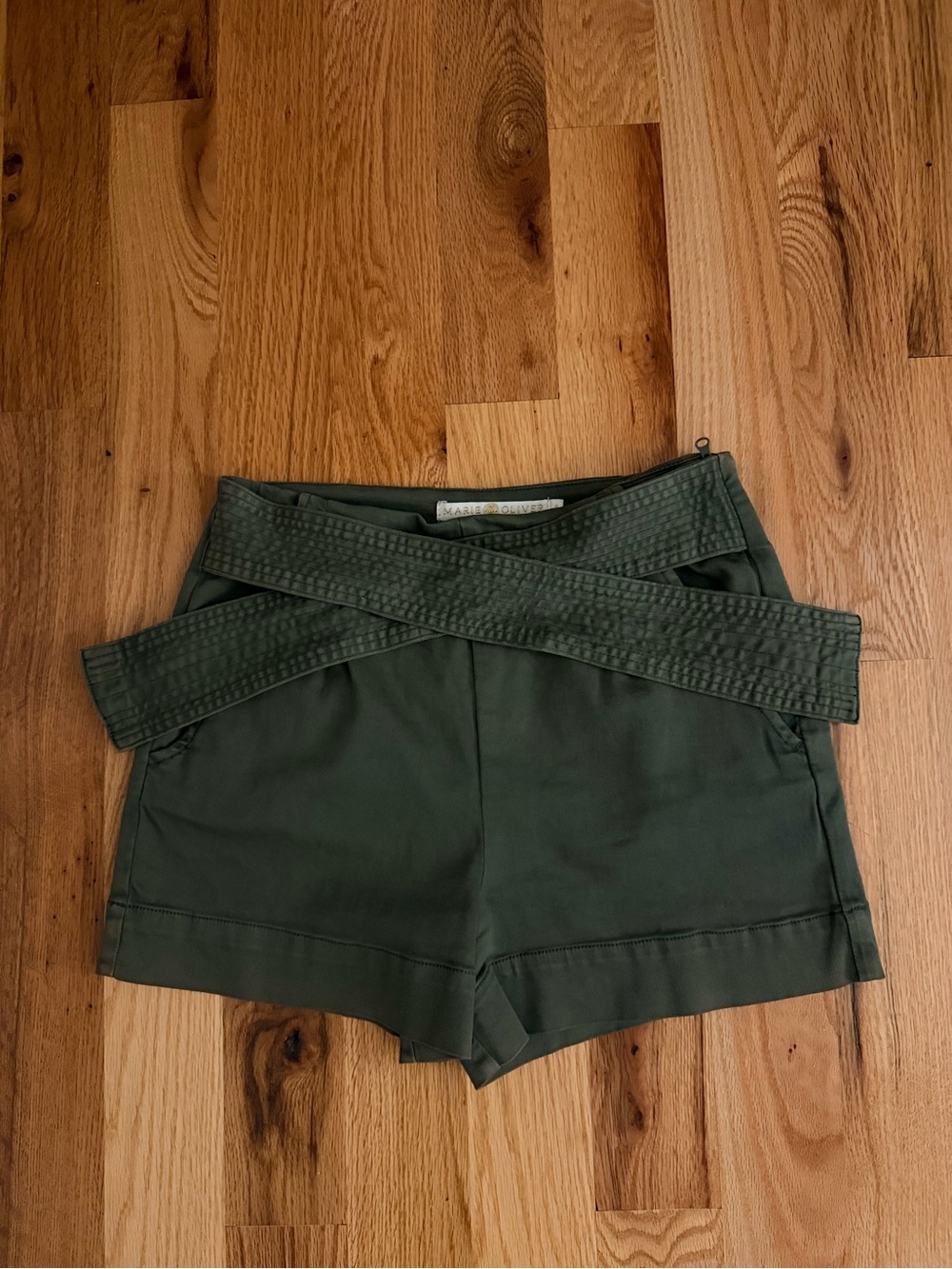 Marie Oliver Tie Front Shorts